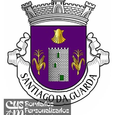 Emblema Bordado Freguesia de Santiago da Guarda (Ansião, Leiria) 1