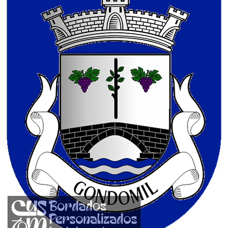 Emblema Bordado Antiga Freguesia de Gondomil (Valença, Viana do Castelo) 1