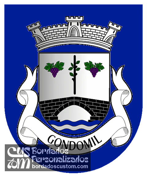 Emblema Bordado Antiga Freguesia de Gondomil (Valença, Viana do Castelo)