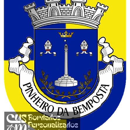 Emblema Bordado Antiga Freguesia de Pinheiro da Bemposta (Oliveira de Azeméis, Aveiro) 1