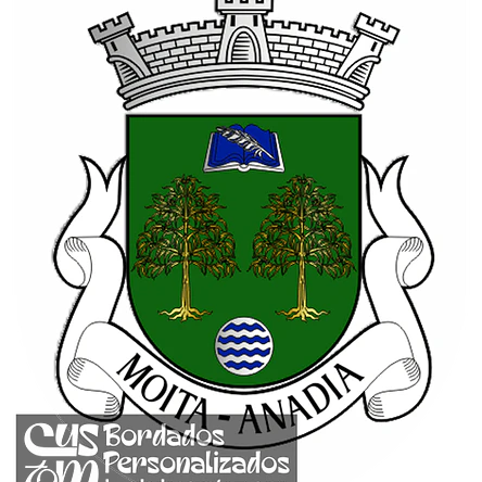 Emblema Bordado Freguesia de Moita (Anadia, Aveiro) 1