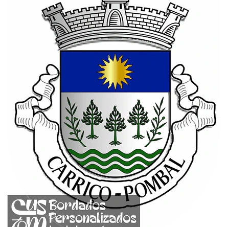 Emblema Bordado Freguesia de Carriço (Pombal, Leiria) 1