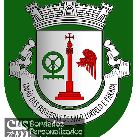 Emblema Bordado Freguesia de Sago, Lordelo e Parada (Monção, Viana do Castelo) 1