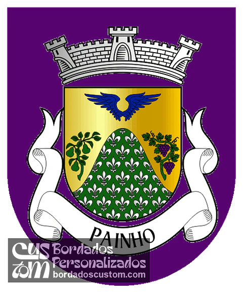 Emblema Bordado Antiga Freguesia de Painho (Cadaval, Lisboa)
