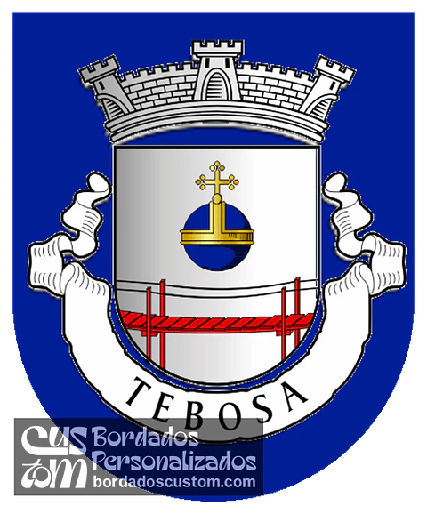 Emblema Bordado Freguesia de Tebosa (Braga, Braga)