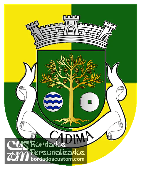 Emblema Bordado Freguesia de Cadima (Cantanhede, Coimbra)