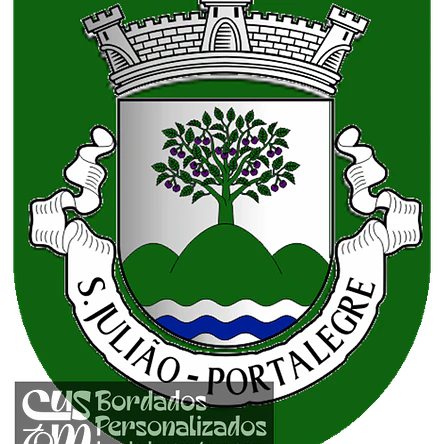 Emblema Bordado Antiga Freguesia de São Julião (Portalegre, Portalegre) 1