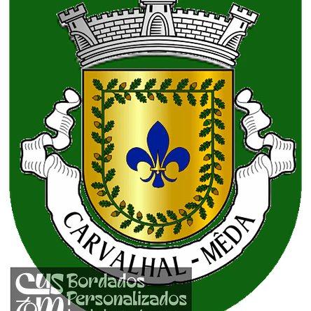 Emblema Bordado Antiga Freguesia de Carvalhal (Mêda, Guarda) 1