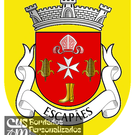Emblema Bordado Freguesia de Escapães (Santa Maria da Feira, Aveiro) 1