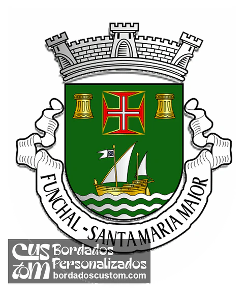Emblema Bordado Freguesia de Funchal (Santa Maria Maior) (Funchal, Madeira)