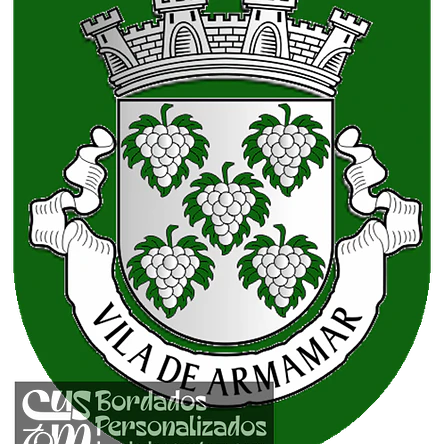 Emblema Bordado Município de Armamar (Viseu) 1