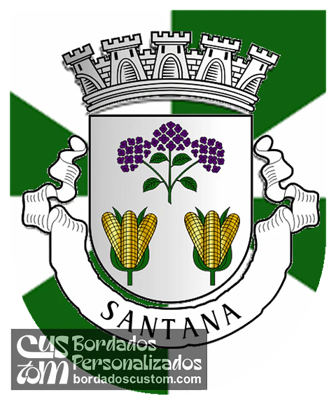 Emblema Bordado Município de Santana (Faro)