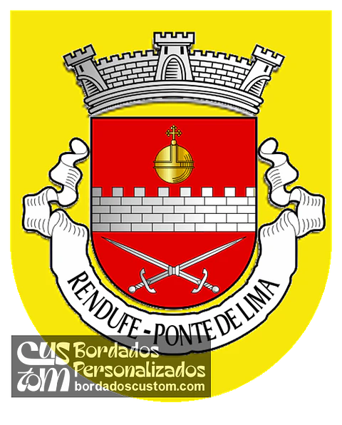 Emblema Bordado Antiga Freguesia de Rendufe (Ponte de Lima, Viana do Castelo)