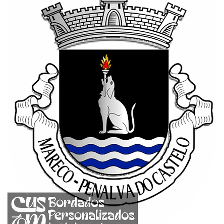 Emblema Bordado Antiga Freguesia de Mareco (Penalva do Castelo, Viseu) 1