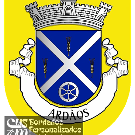 Emblema Bordado Antiga Freguesia de Ardãos (Boticas, Vila Real) 1