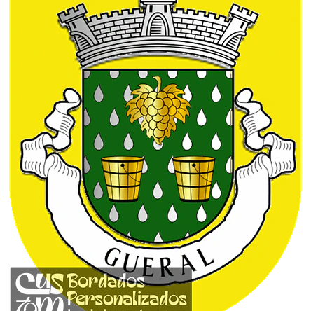 Emblema Bordado Antiga Freguesia de Gueral (Barcelos, Braga) 1