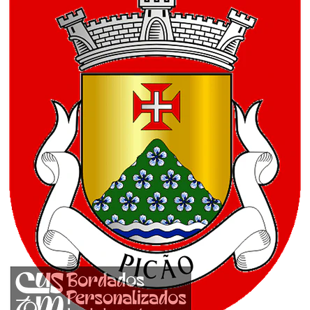 Emblema Bordado Antiga Freguesia de Picão (Castro Daire, Viseu) 1