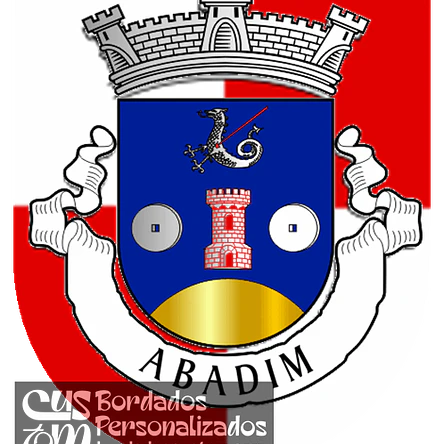Emblema Bordado Freguesia de Abadim (Cabeceiras de Basto, Braga) 1