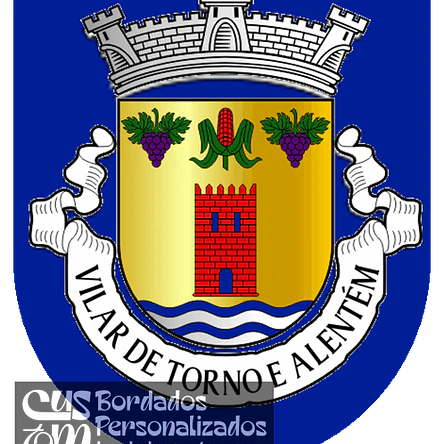 Emblema Bordado Freguesia de Vilar de Torno e Alentém (Lousada, Porto) 1