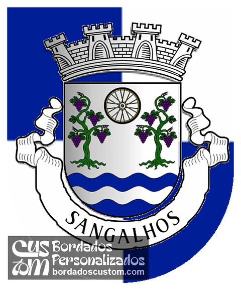 Emblema Bordado Freguesia de Sangalhos (Anadia, Aveiro)