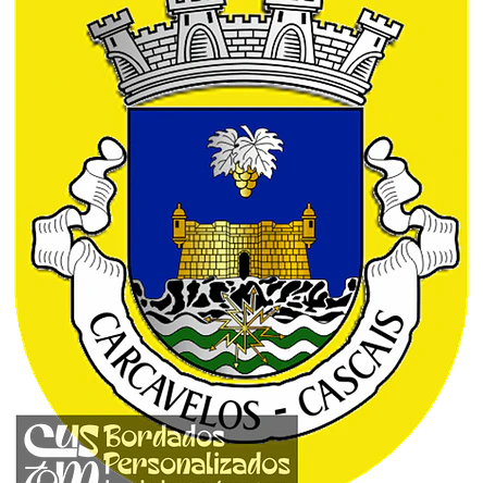 Emblema Bordado Antiga Freguesia de Carcavelos (Cascais, Lisboa) 1