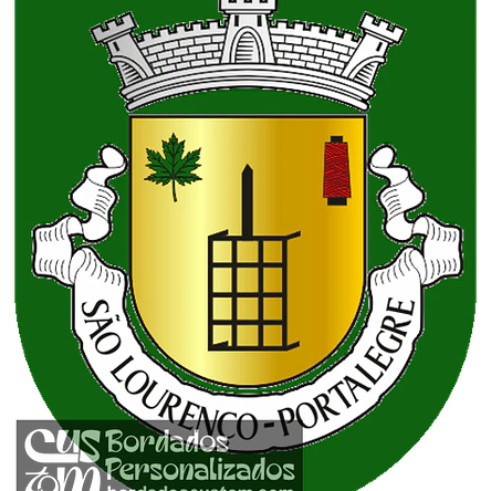 Emblema Bordado Antiga Freguesia de São Lourenço (Portalegre, Portalegre) 1