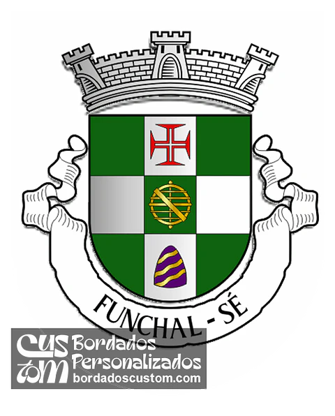 Emblema Bordado Freguesia de Funchal (Sé) (Funchal, Madeira)