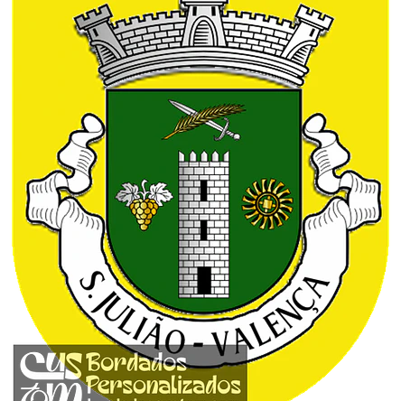 Emblema Bordado Antiga Freguesia de São Julião (Valença, Viana do Castelo) 1