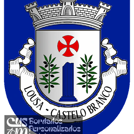 Emblema Bordado Antiga Freguesia de Lousa (Castelo Branco, Castelo Branco) 1