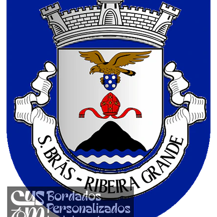 Emblema Bordado Freguesia de São Brás (Ribeira Grande, Açores) 1