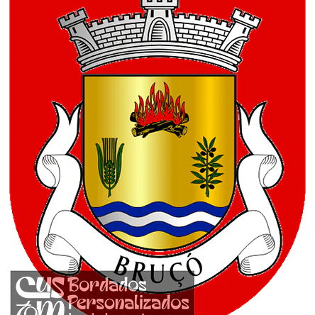 Emblema Bordado Freguesia de Bruçó (Mogadouro, Bragança) 1