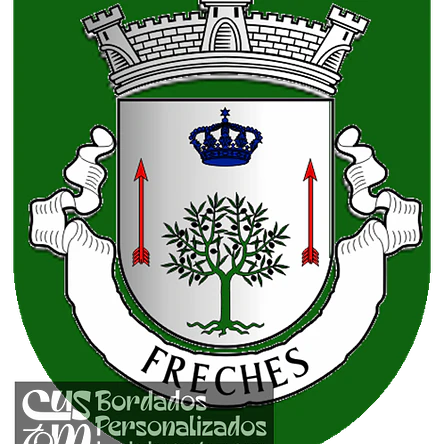 Emblema Bordado Antiga Freguesia de Freches (Trancoso, Guarda) 1
