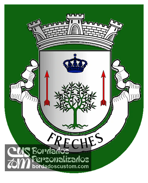 Emblema Bordado Antiga Freguesia de Freches (Trancoso, Guarda)