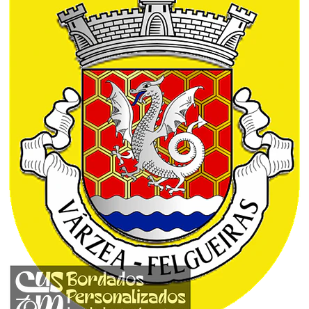 Emblema Bordado Antiga Freguesia de Várzea (Felgueiras, Porto) 1