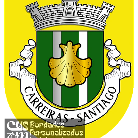 Emblema Bordado Antiga Freguesia de Carreiras (Santiago) (Vila Verde, Braga) 1