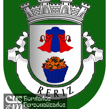 Emblema Bordado Antiga Freguesia de Reriz (Castro Daire, Viseu) 1