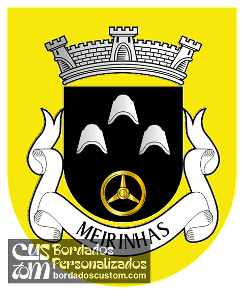 Emblema Bordado Freguesia de Meirinhas (Pombal, Leiria)