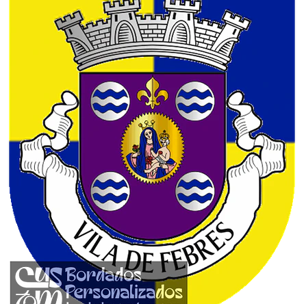 Emblema Bordado Freguesia de Febres (Cantanhede, Coimbra) 1