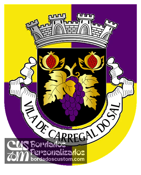 Emblema Bordado Município de Carregal do Sal (Viseu)