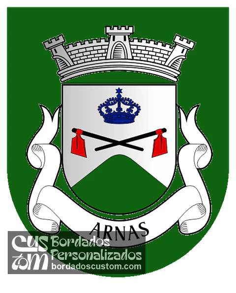 Emblema Bordado Freguesia de Arnas (Sernancelhe, Viseu)