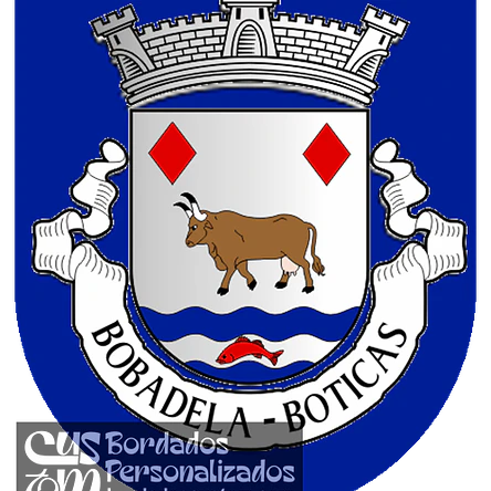 Emblema Bordado Antiga Freguesia de Bobadela (Boticas, Vila Real) 1