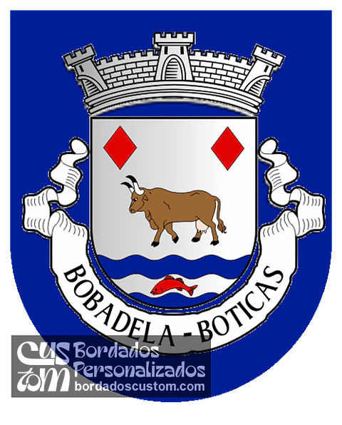 Emblema Bordado Antiga Freguesia de Bobadela (Boticas, Vila Real)