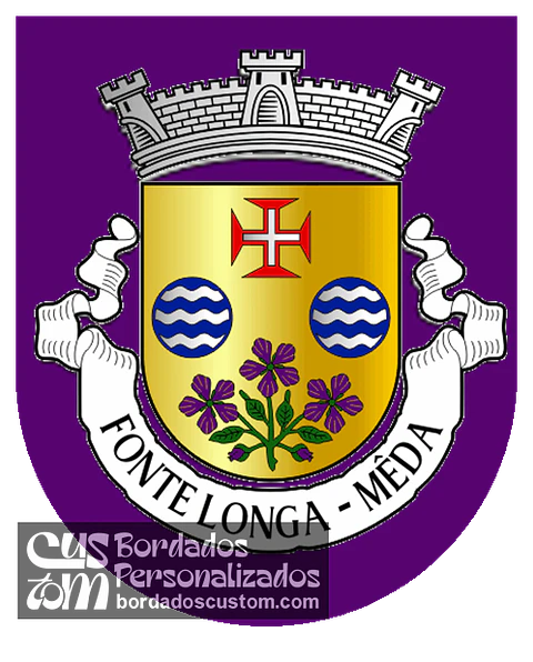 Emblema Bordado Antiga Freguesia de Fonte Longa (Mêda, Guarda)