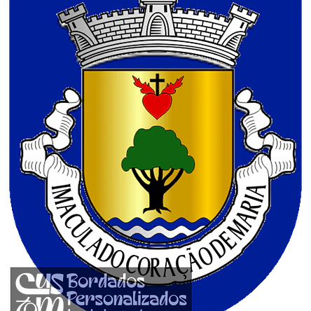 Emblema Bordado Freguesia de Imaculado Coração de Maria (Funchal, Madeira) 1