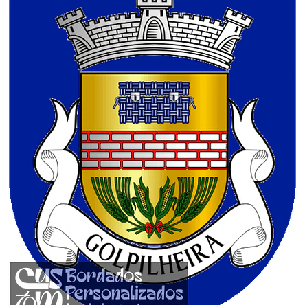 Emblema Bordado Freguesia de Golpilheira (Batalha, Leiria) 1