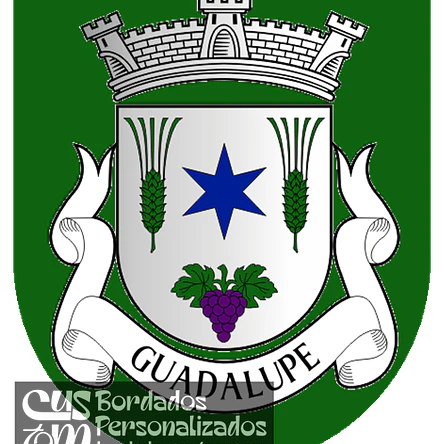 Emblema Bordado Freguesia de Guadalupe (Santa Cruz da Graciosa, Açores) 1