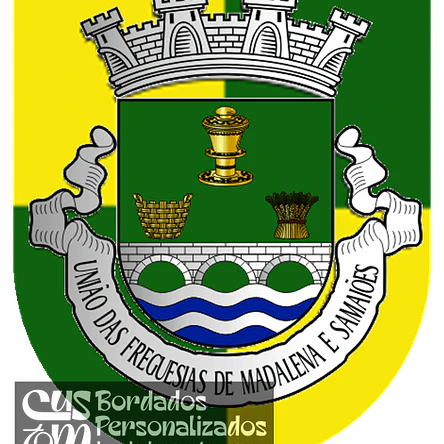 Emblema Bordado Freguesia de Madalena e Samaiões (Chaves, Vila Real) 1