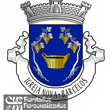 Emblema Bordado Antiga Freguesia de Igreja Nova (Barcelos, Braga) 1