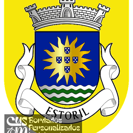 Emblema Bordado Antiga Freguesia de Estoril (Cascais, Lisboa) 1