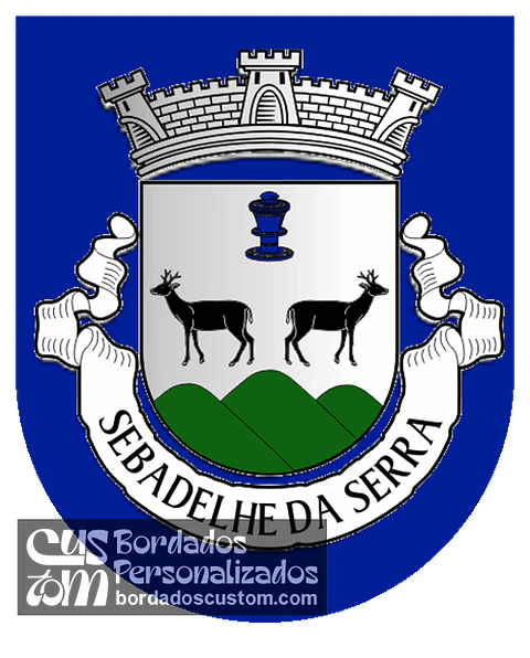 Emblema Bordado Antiga Freguesia de Sebadelhe da Serra (Trancoso, Guarda)